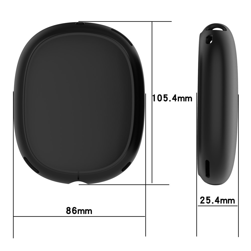 Funda de silicona AirPods Max 2 negro