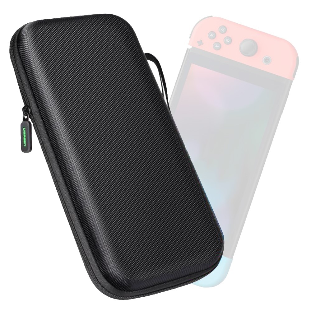 Estuche de almacenamiento compacta para Nintendo Switch, negro