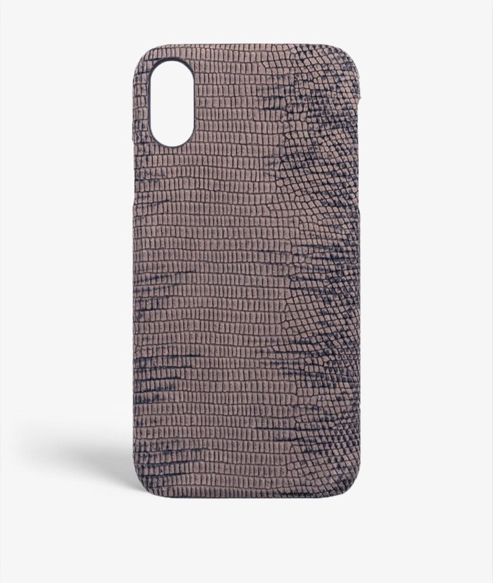 Funda iPhone Xs Max Soft Iguana Taupe