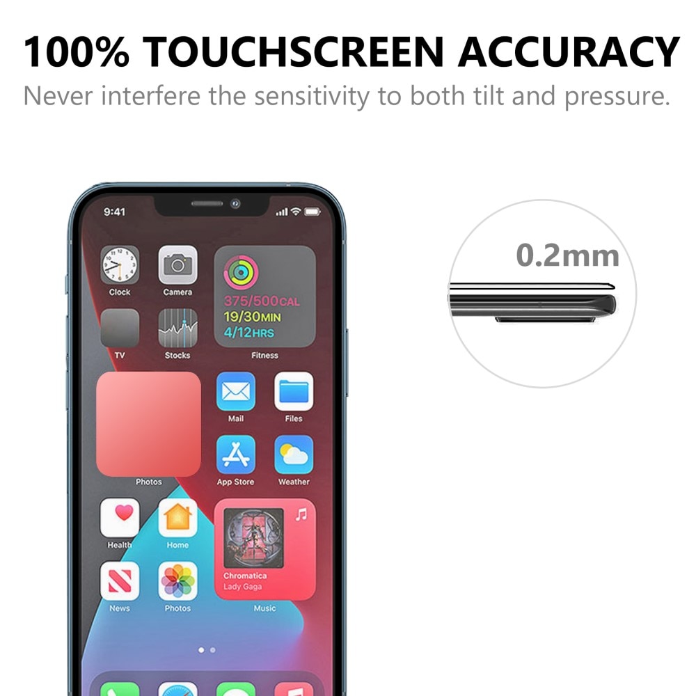 Protector de pantalla de cristal templado cobertura total para iPhone 13  mini - ESR