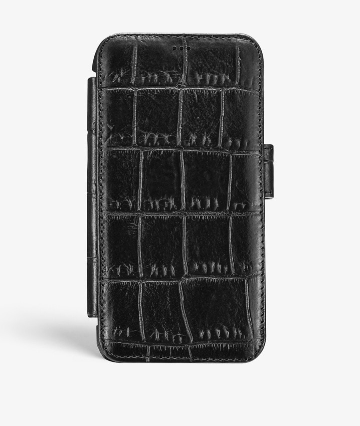 Funda cartera iPhone X/XS Lizard Black