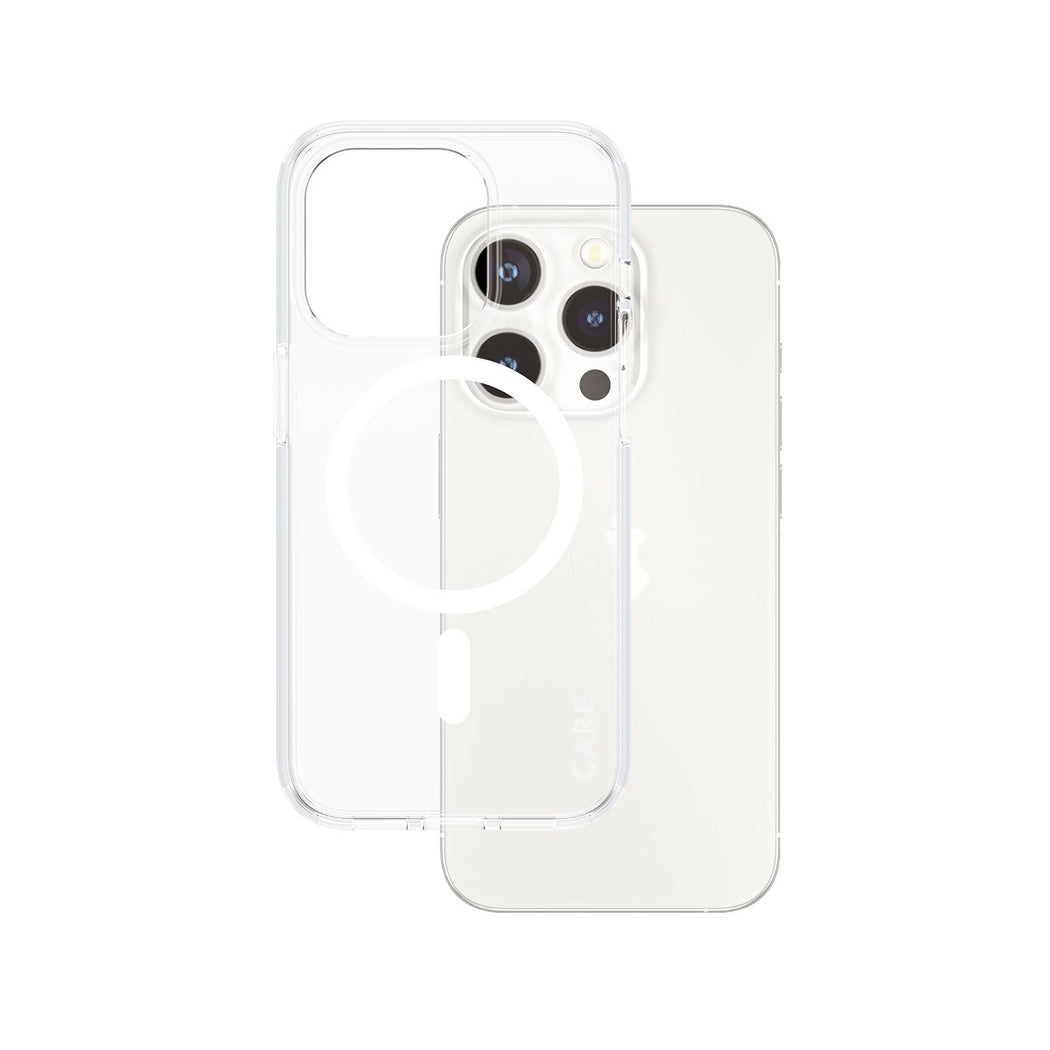 Urban Combat MagSafe Funda iPhone 15 Pro transparente