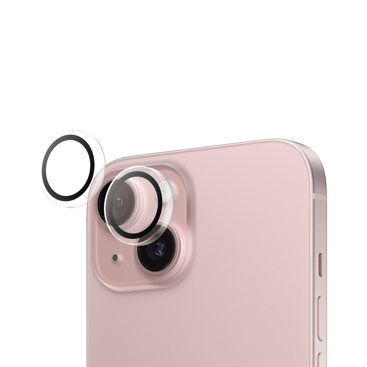 iPhone 15 Plus Hoops Camera Lens Protector Clear