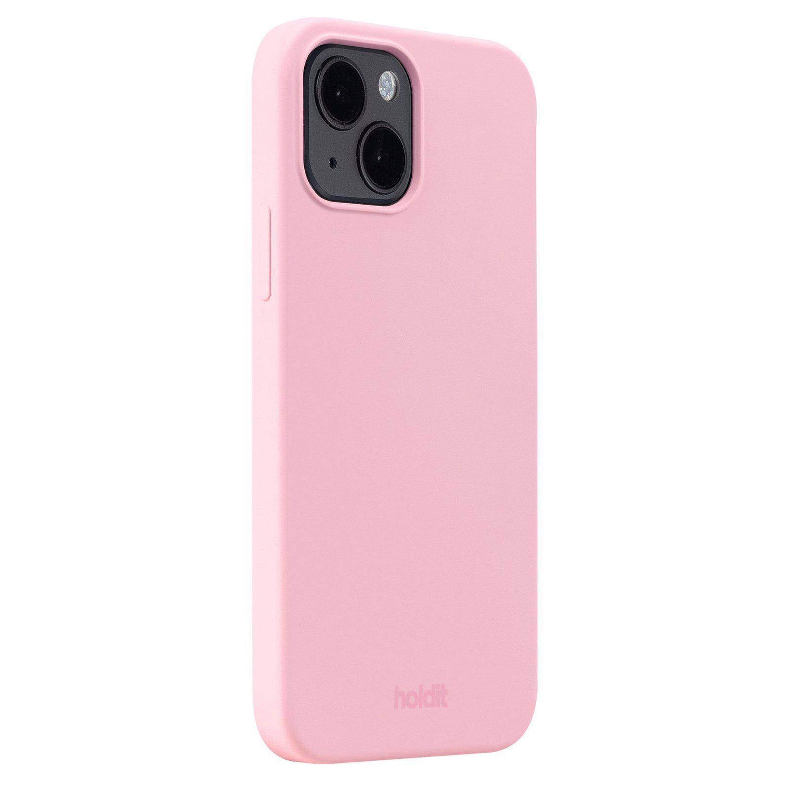 Funda de silicona para iPhone 15 Pink