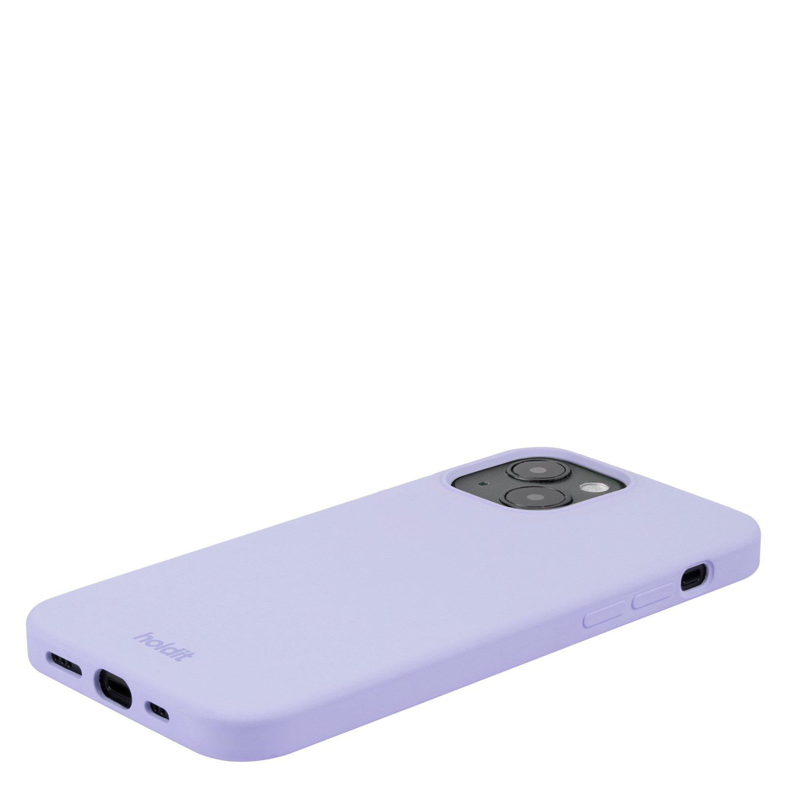 Funda de silicona para iPhone 15 Lavender