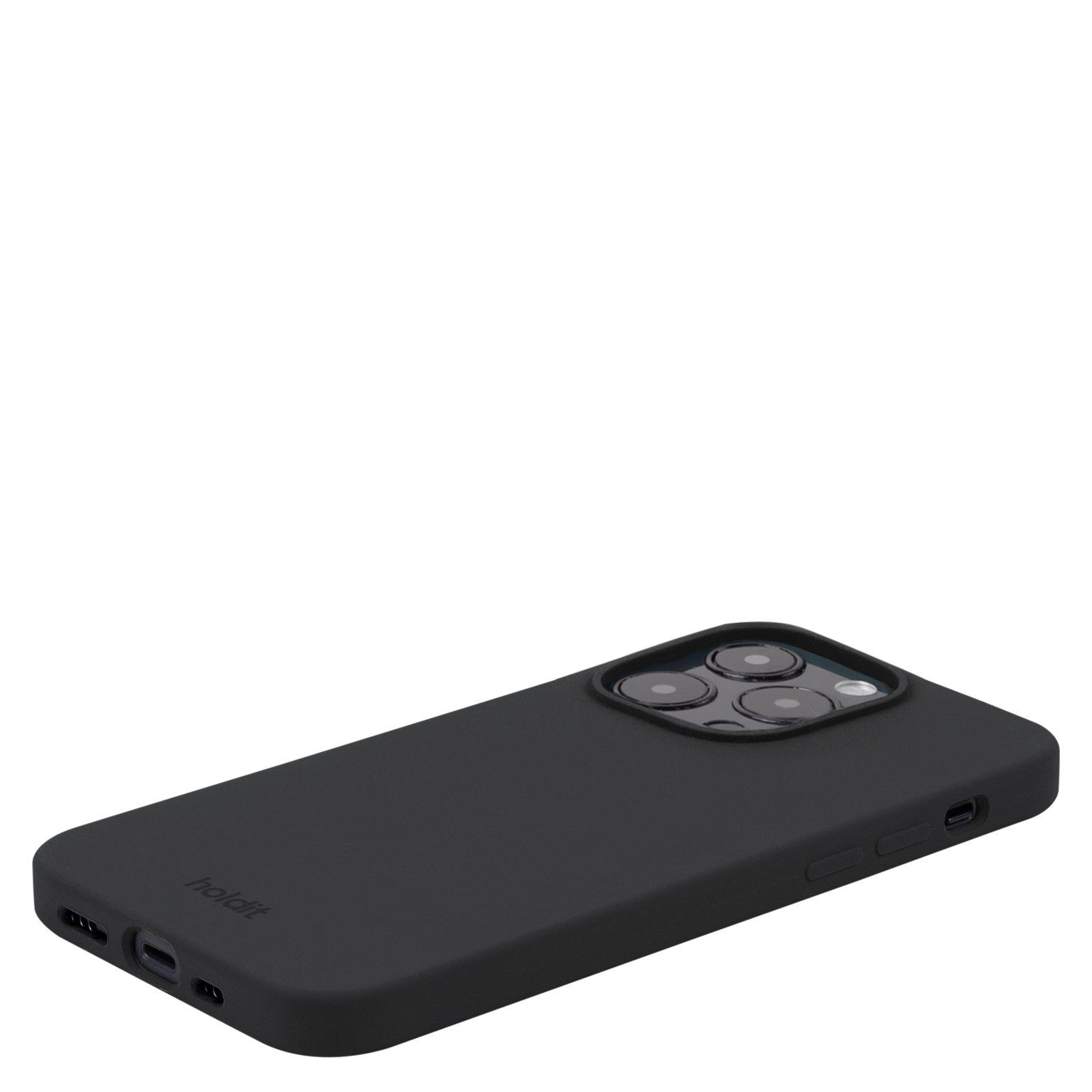 Funda de silicona para iPhone 16 Pro Max Black