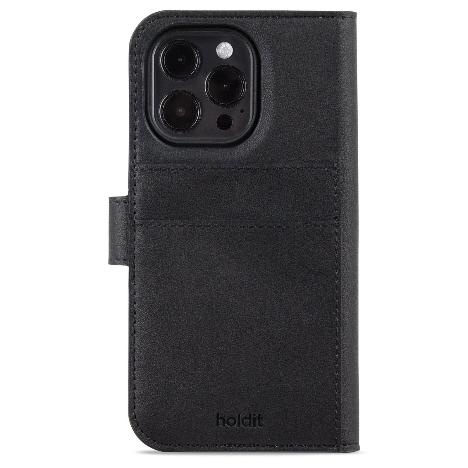 Funda con solapa magnética Plus iPhone 15 Pro negro