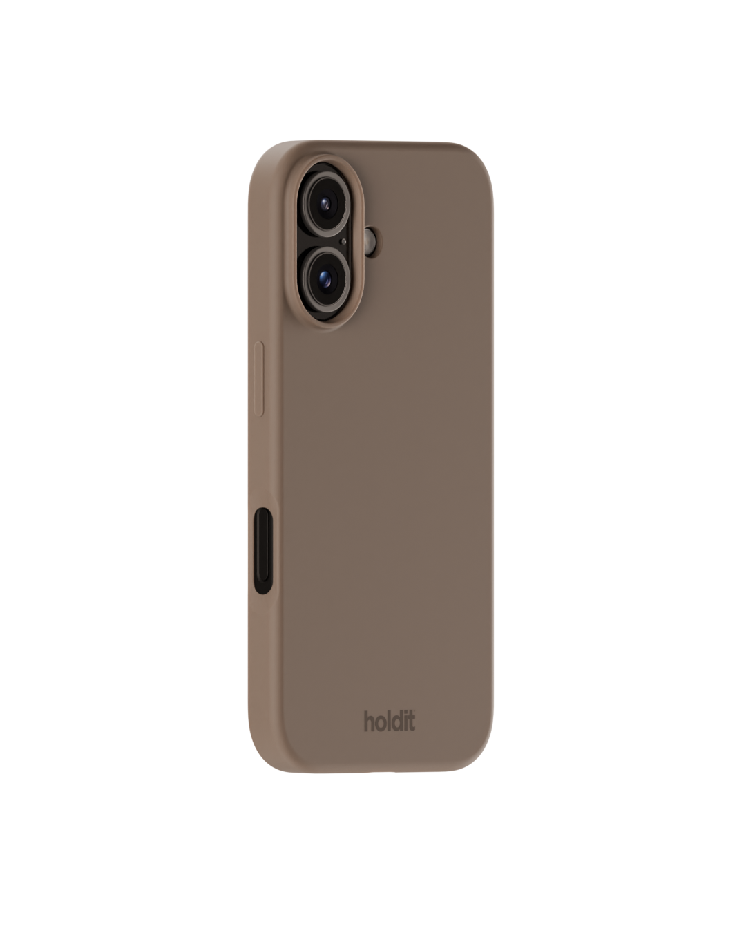 Funda de silicona para iPhone 16 Mocha Brown