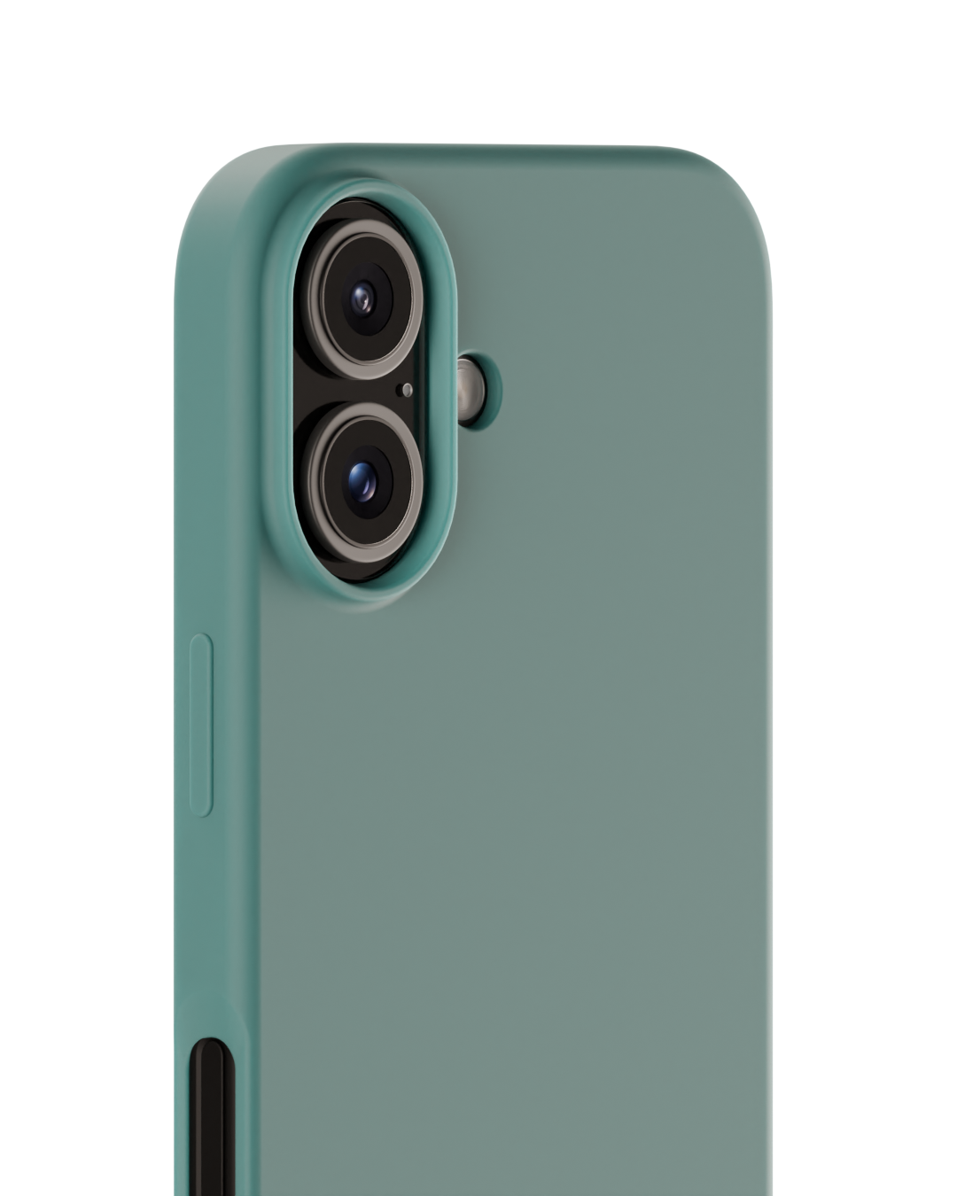 Funda de silicona para iPhone 16 Moss Green