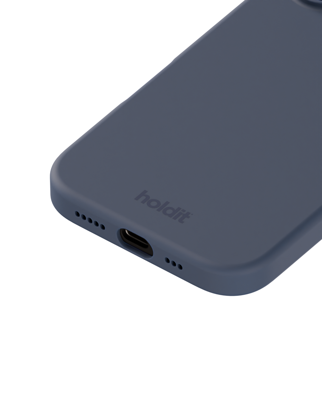 Funda de silicona para iPhone 16 Pacific Blue