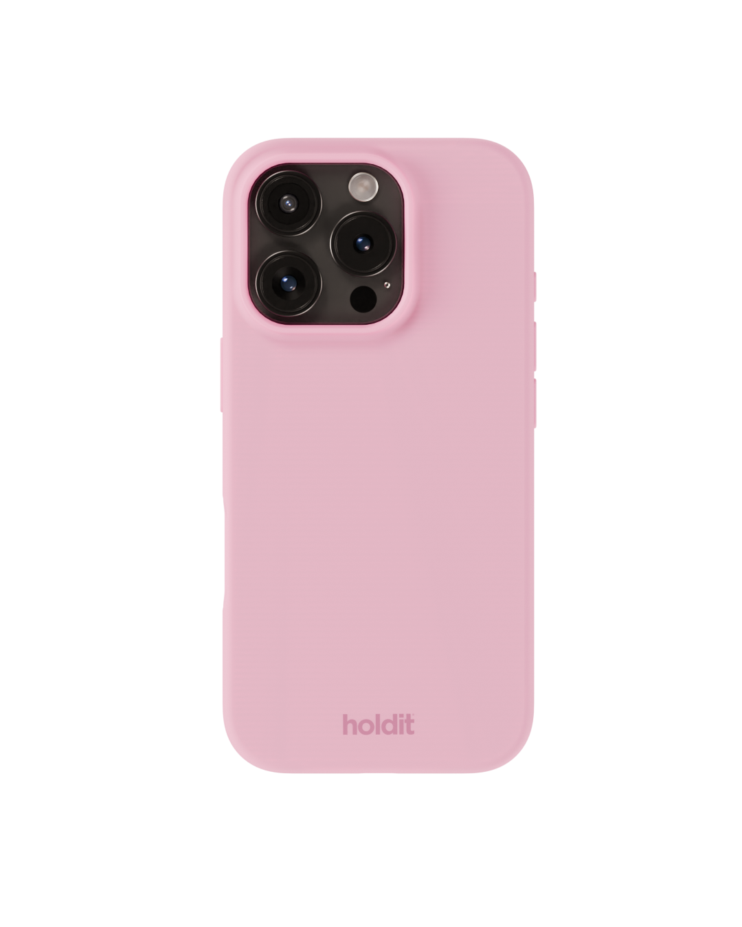 Funda de silicona para iPhone 16 Pro Pink