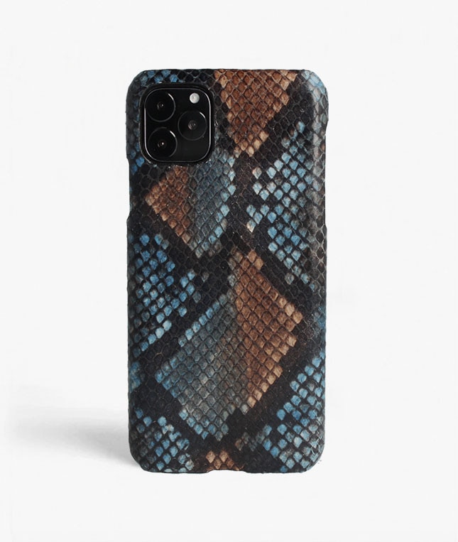 Funda iPhone 11 Pro Max Python Multicolor Sunset Blue