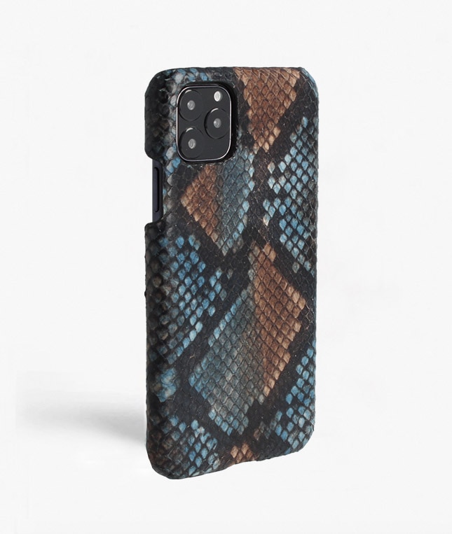 Funda iPhone 11 Pro Max Python Multicolor Sunset Blue