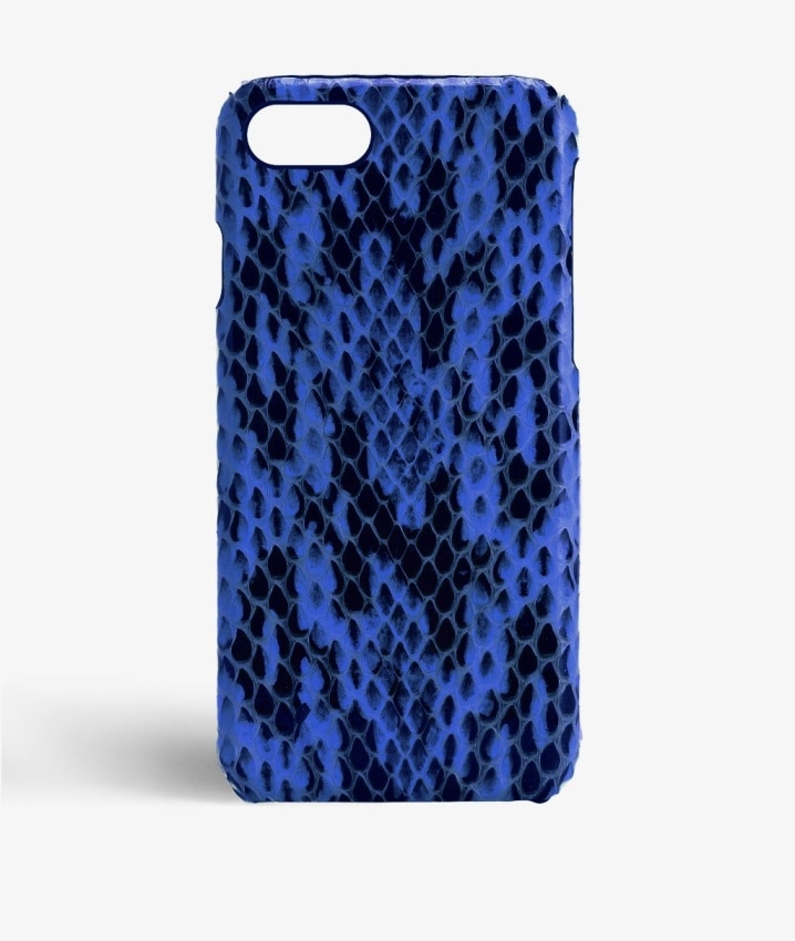 Funda iPhone 8 Real Water Snake Cobalt