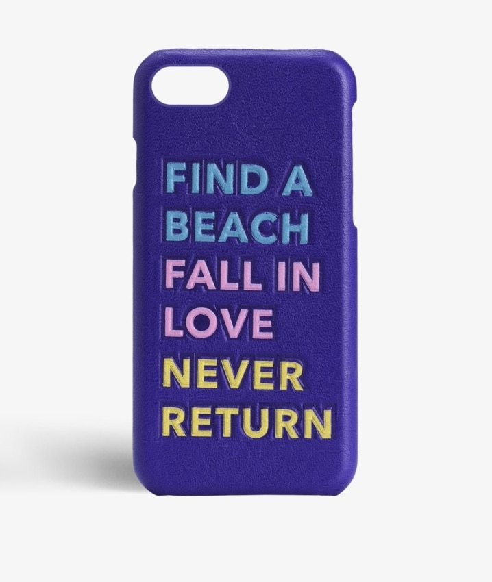 Funda iPhone 7 Find a Beach Purple