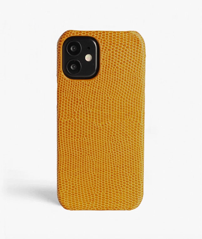 Funda iPhone 12 Mini Lizard Amarillo