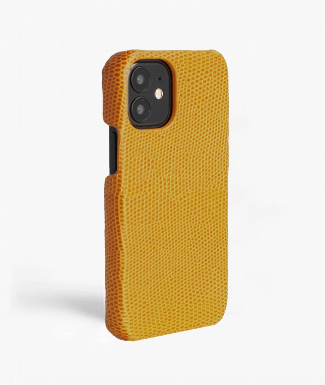 Funda iPhone 12 Mini Lizard Amarillo