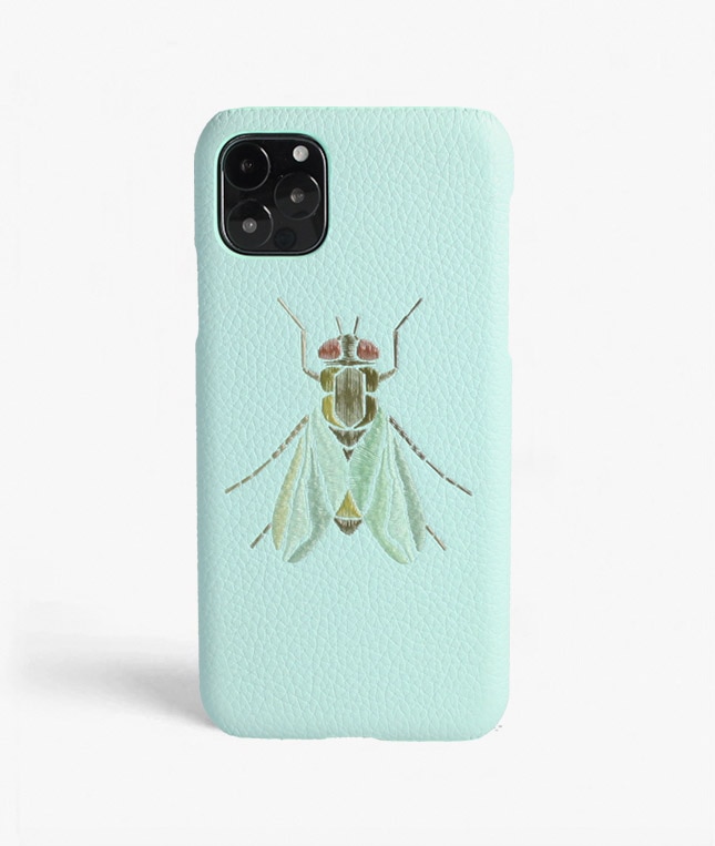 Funda iPhone 11 Pro Max Fly Calf Acqua