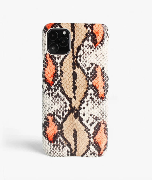 Funda iPhone 11 Pro Max Snake Plum/Peach