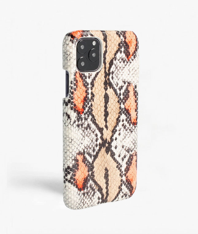 Funda iPhone 11 Pro Max Snake Plum/Peach