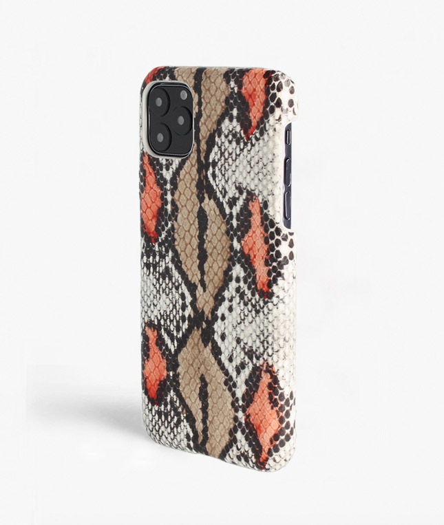 Funda iPhone 11 Pro Max Snake Plum/Peach