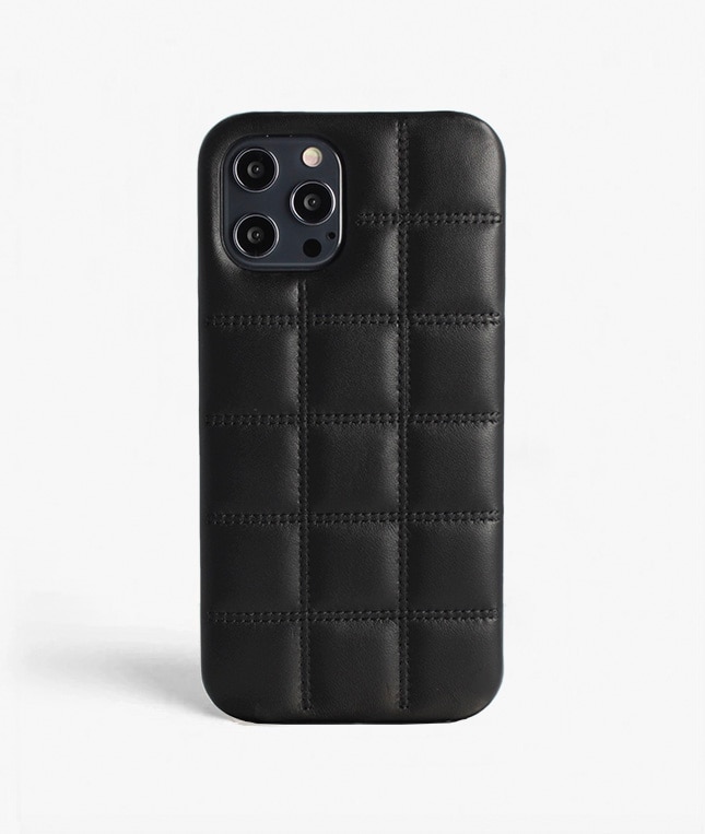 Funda iPhone 12 Pro Max Padded Black