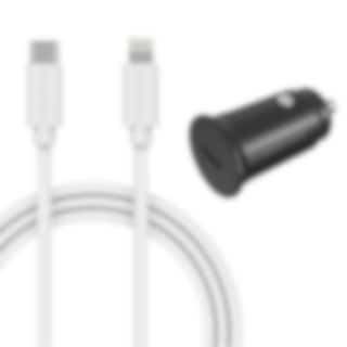 Cargador de Coche completo para iPhone XR - Cable de 1m y Cargador  Lightning - Smartline - Comprar online