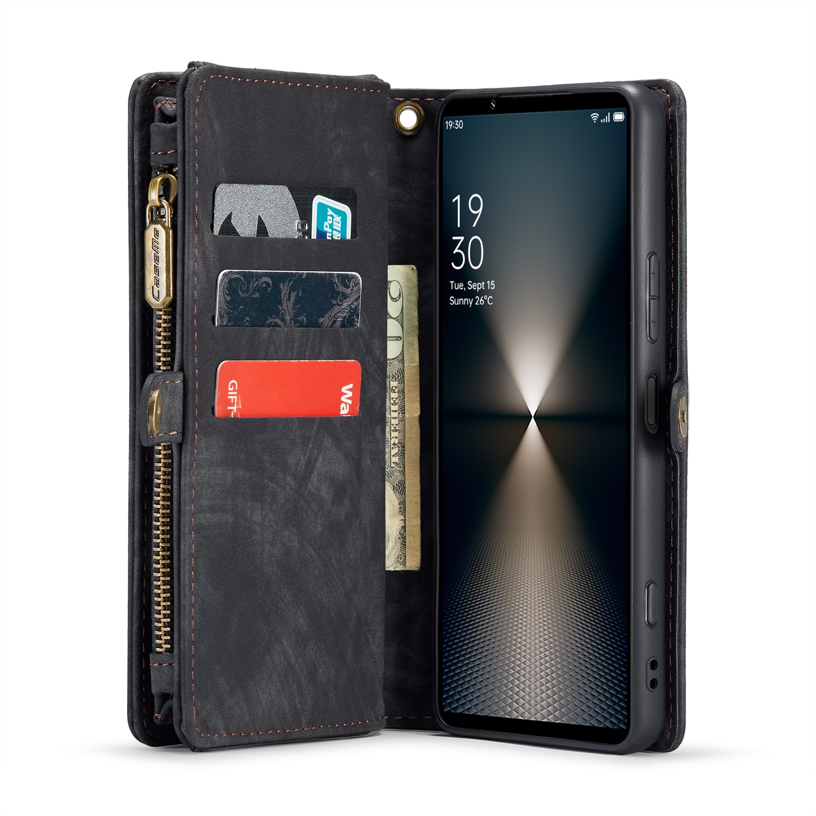 Cartera Multi-Slot Sony Xperia 10 VI gris