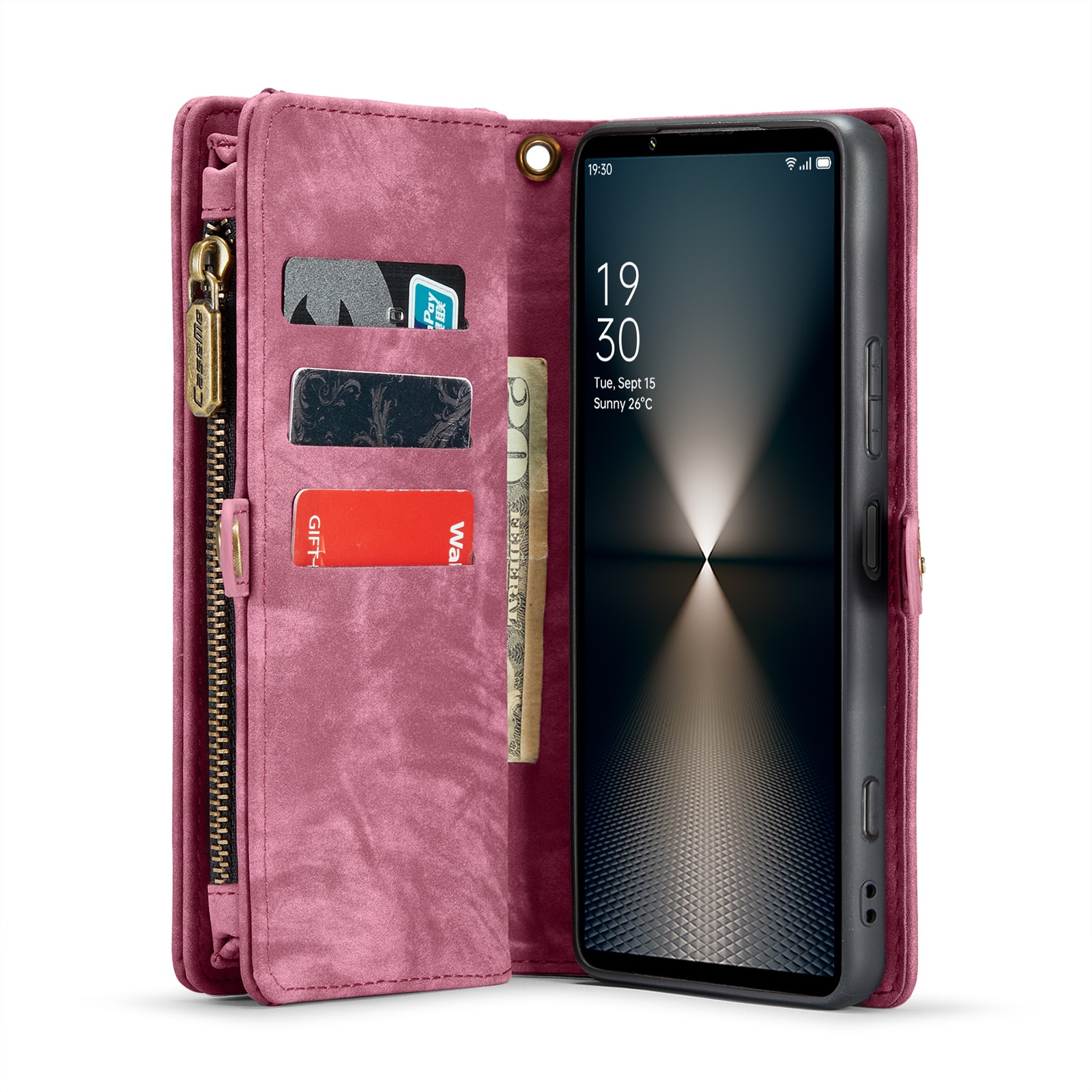 Cartera Multi-Slot Sony Xperia 10 VI rojo