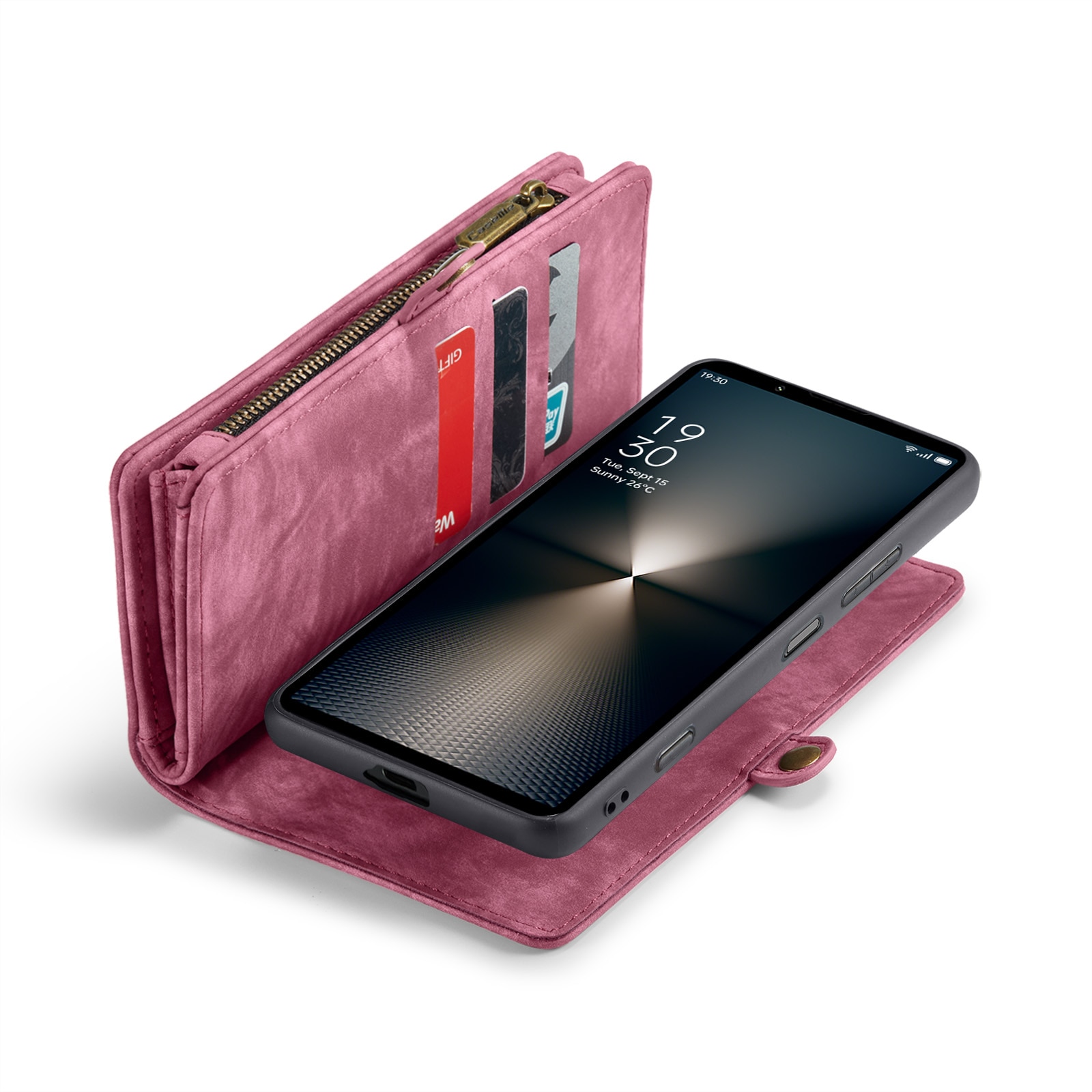 Cartera Multi-Slot Sony Xperia 10 VI rojo