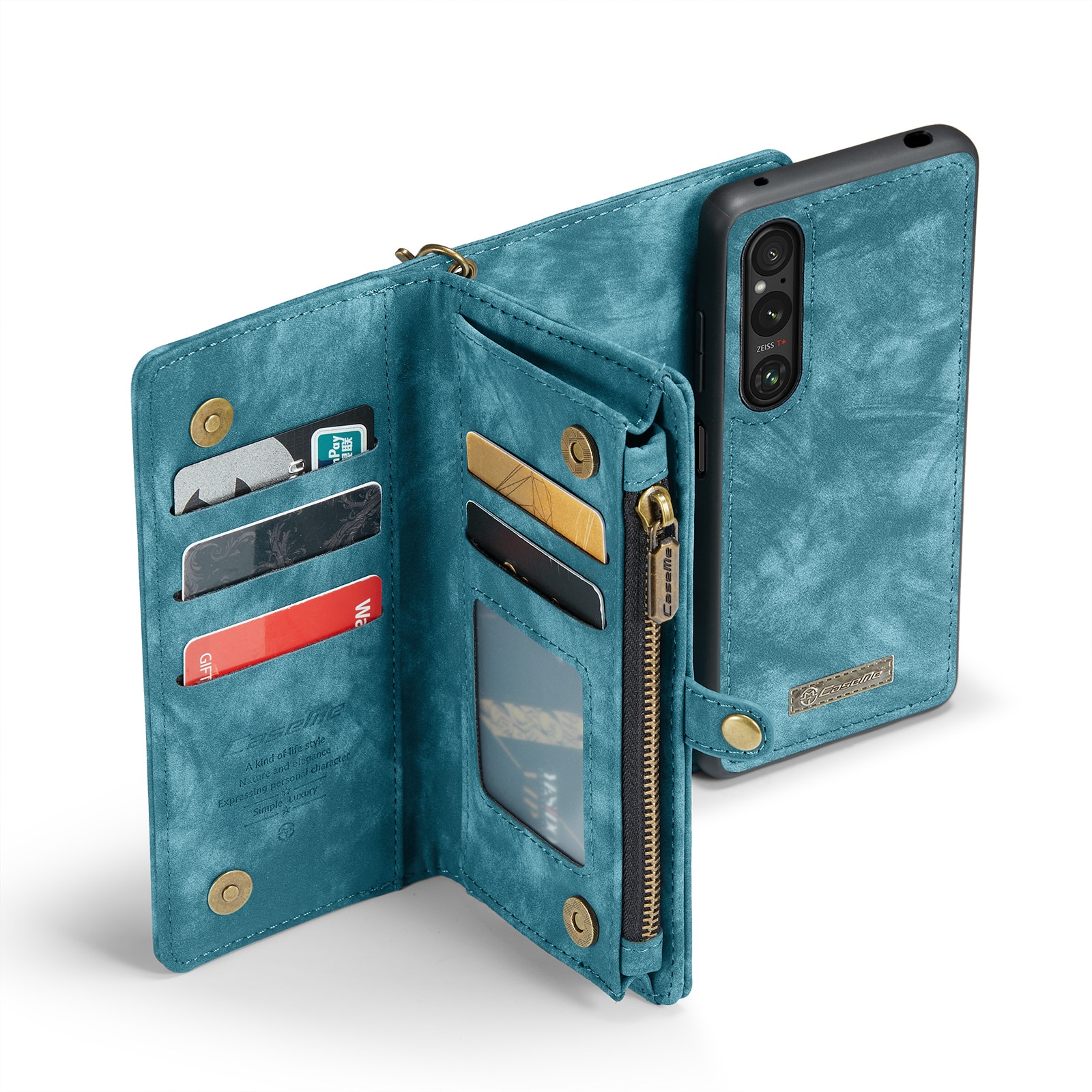 Cartera Multi-Slot Sony Xperia 10 VI azul