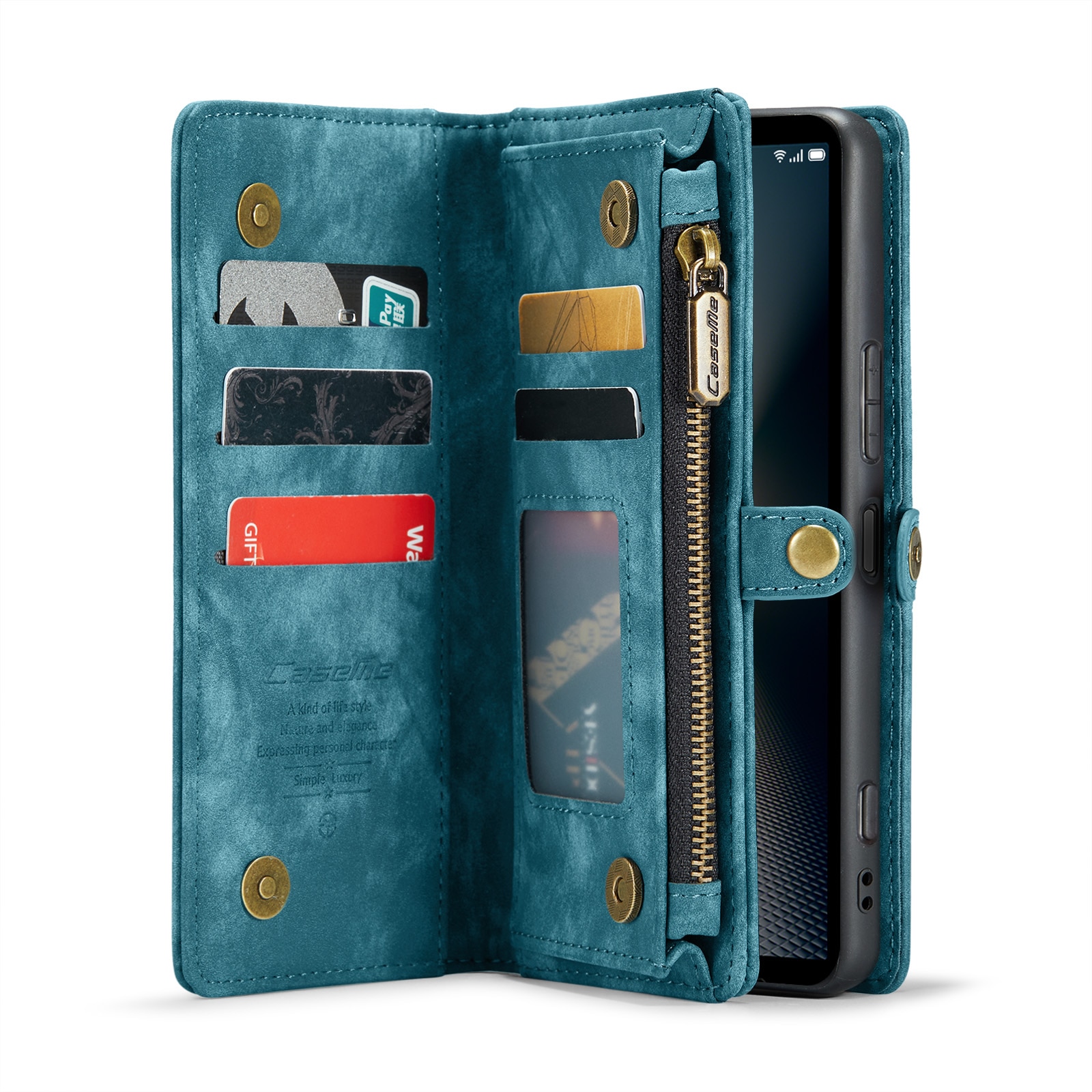 Cartera Multi-Slot Sony Xperia 10 VI azul