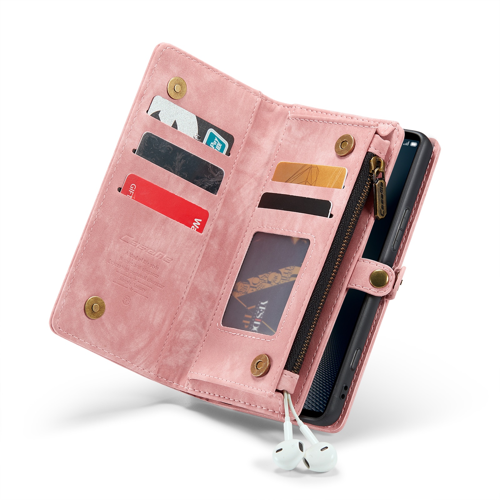 Cartera Multi-Slot Sony Xperia 10 VI rosado