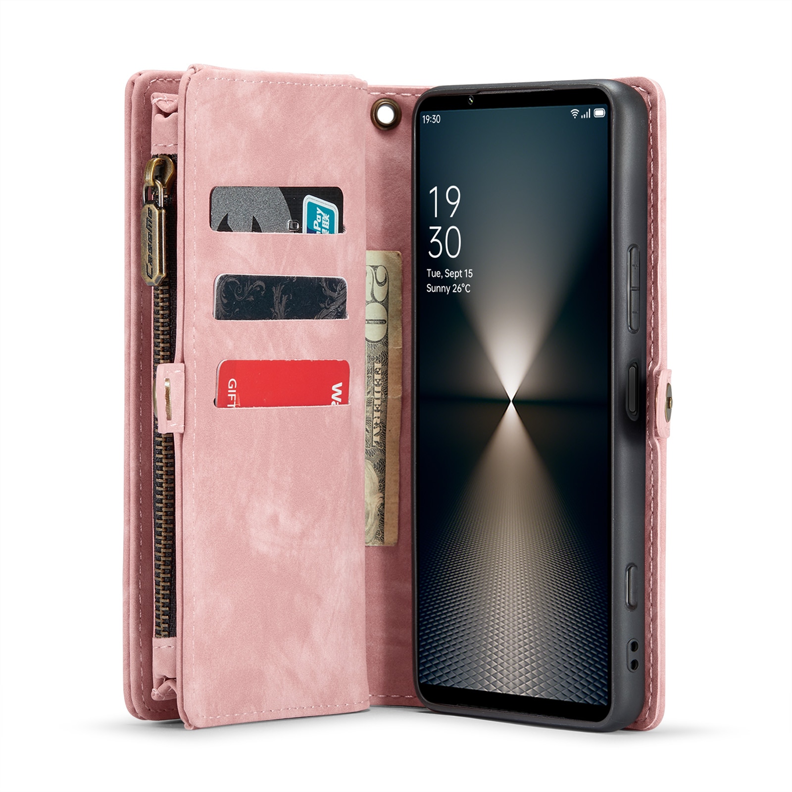 Cartera Multi-Slot Sony Xperia 10 VI rosado