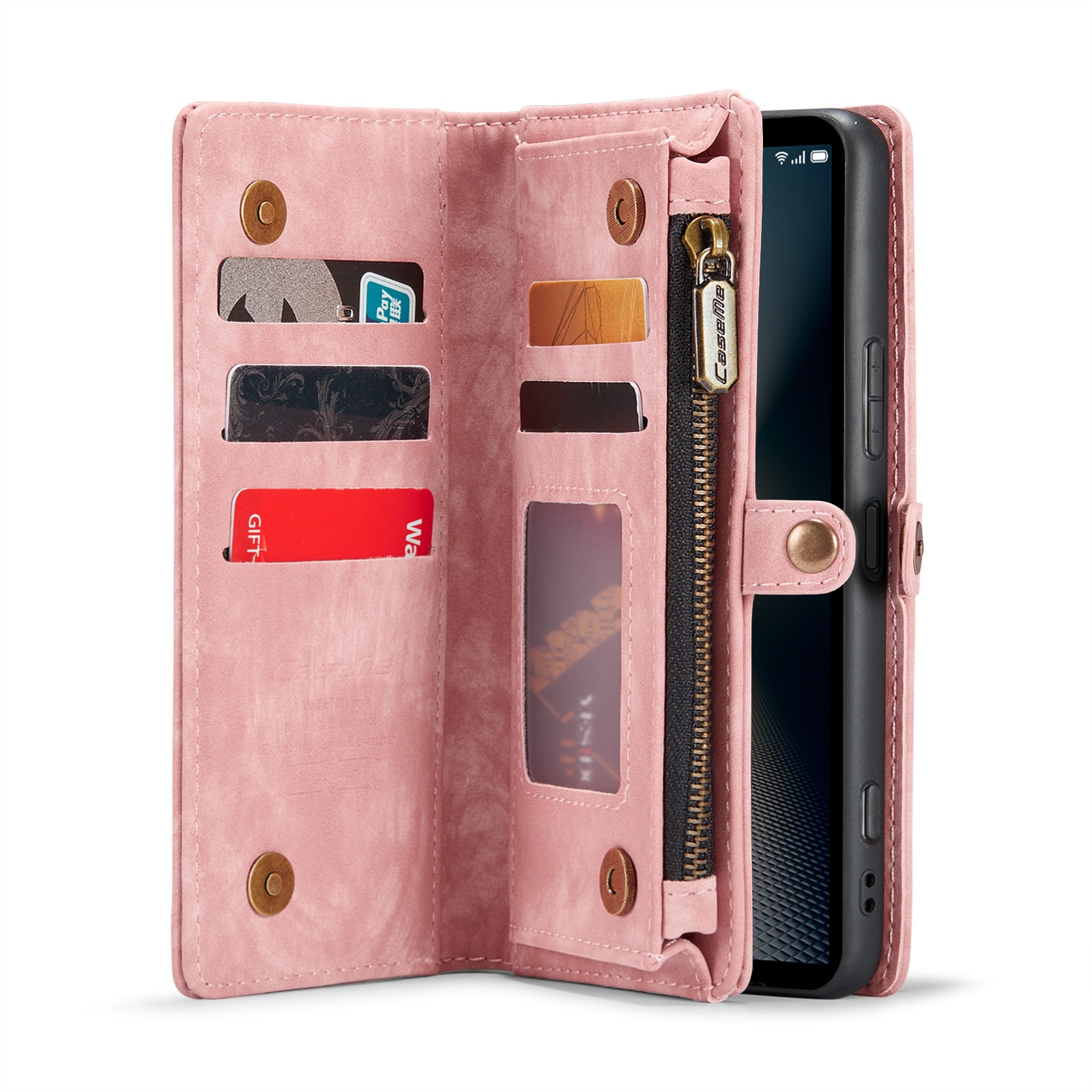 Cartera Multi-Slot Sony Xperia 10 VI rosado