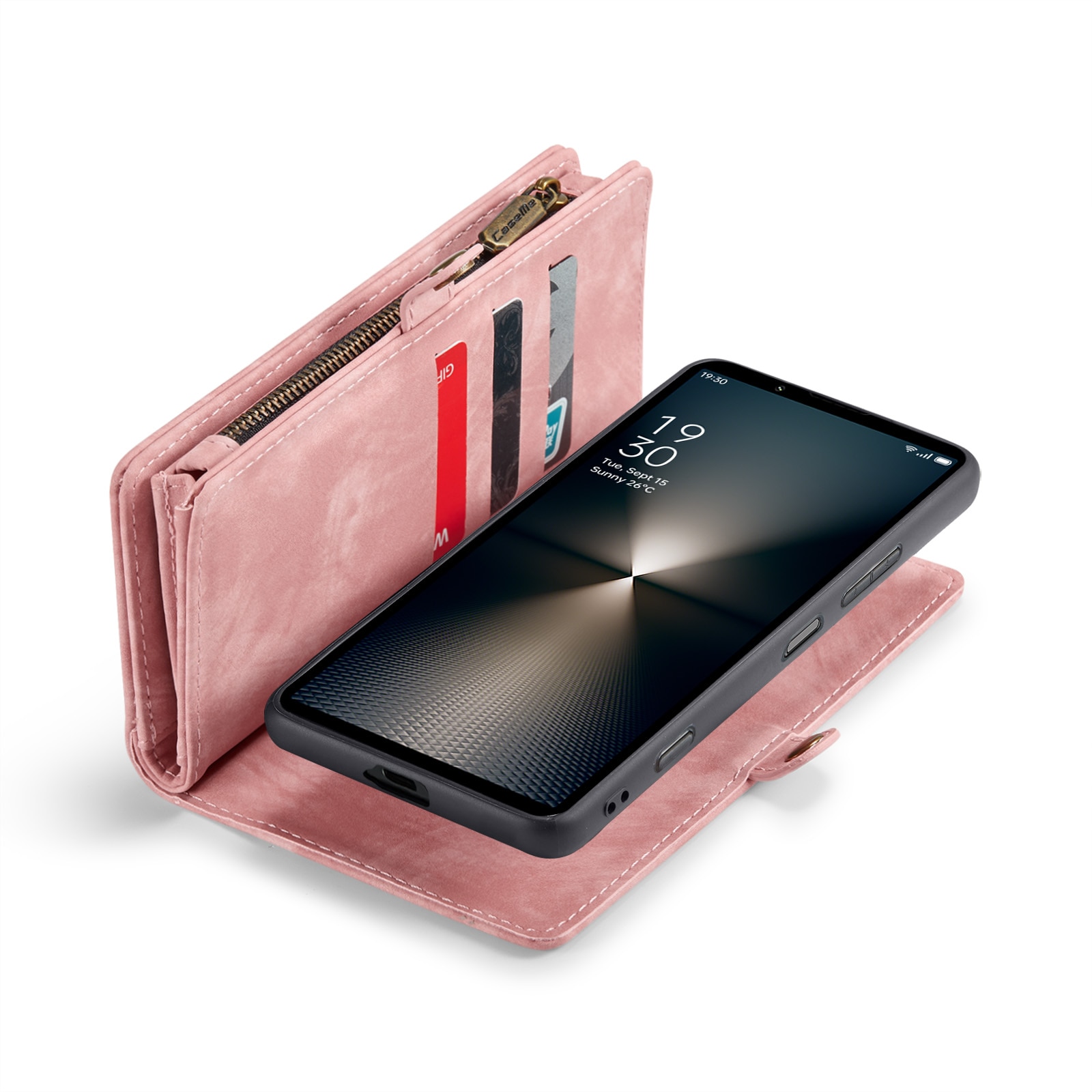 Cartera Multi-Slot Sony Xperia 10 VI rosado