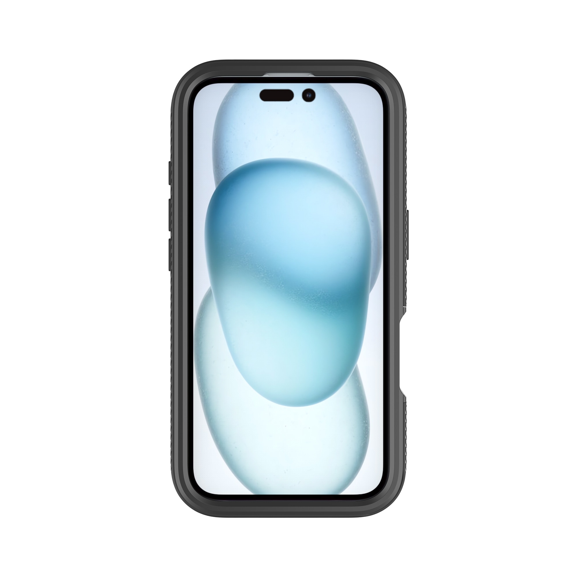 Funda Full Protection iPhone 16 negro/transparente