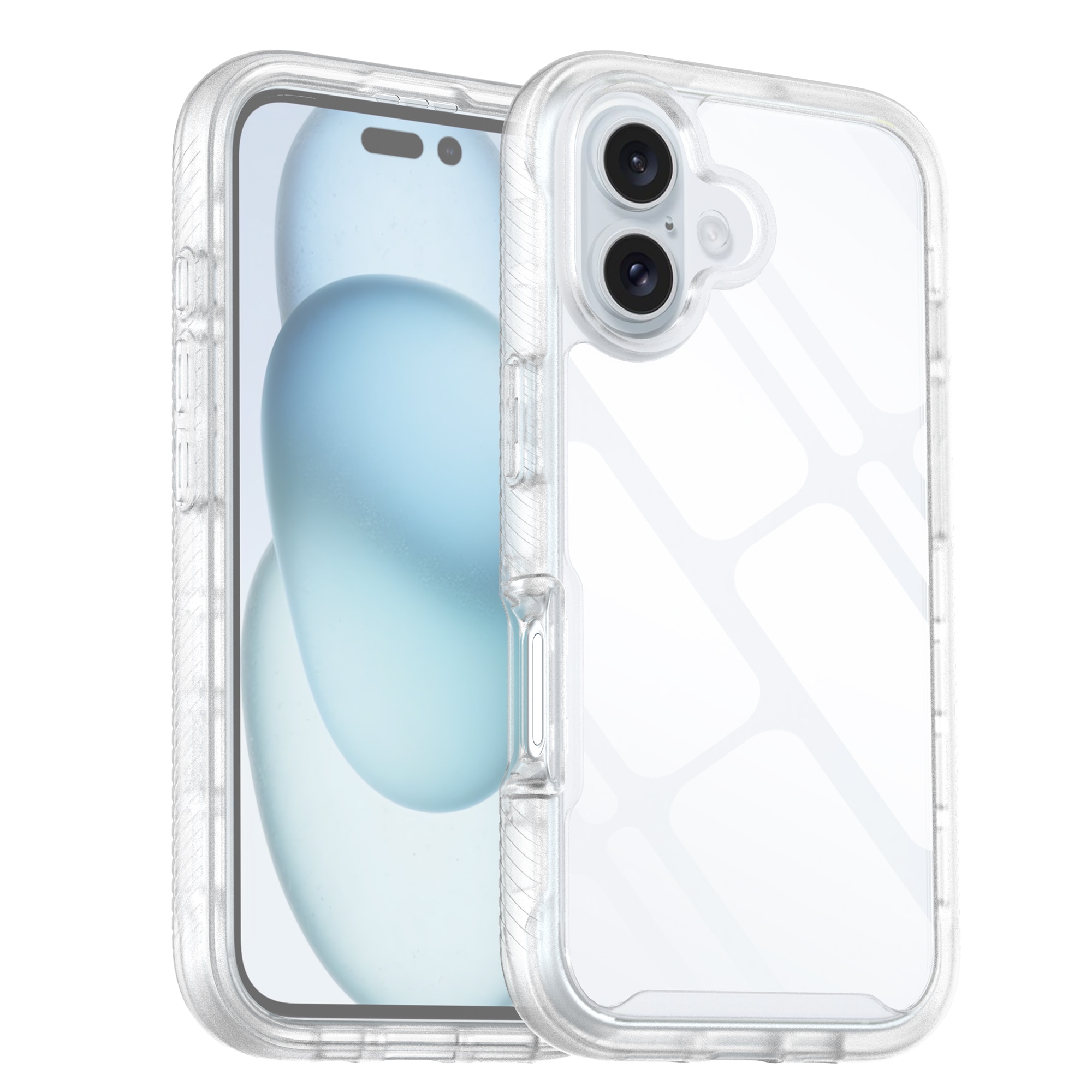 Funda Full Protection iPhone 16 transparente