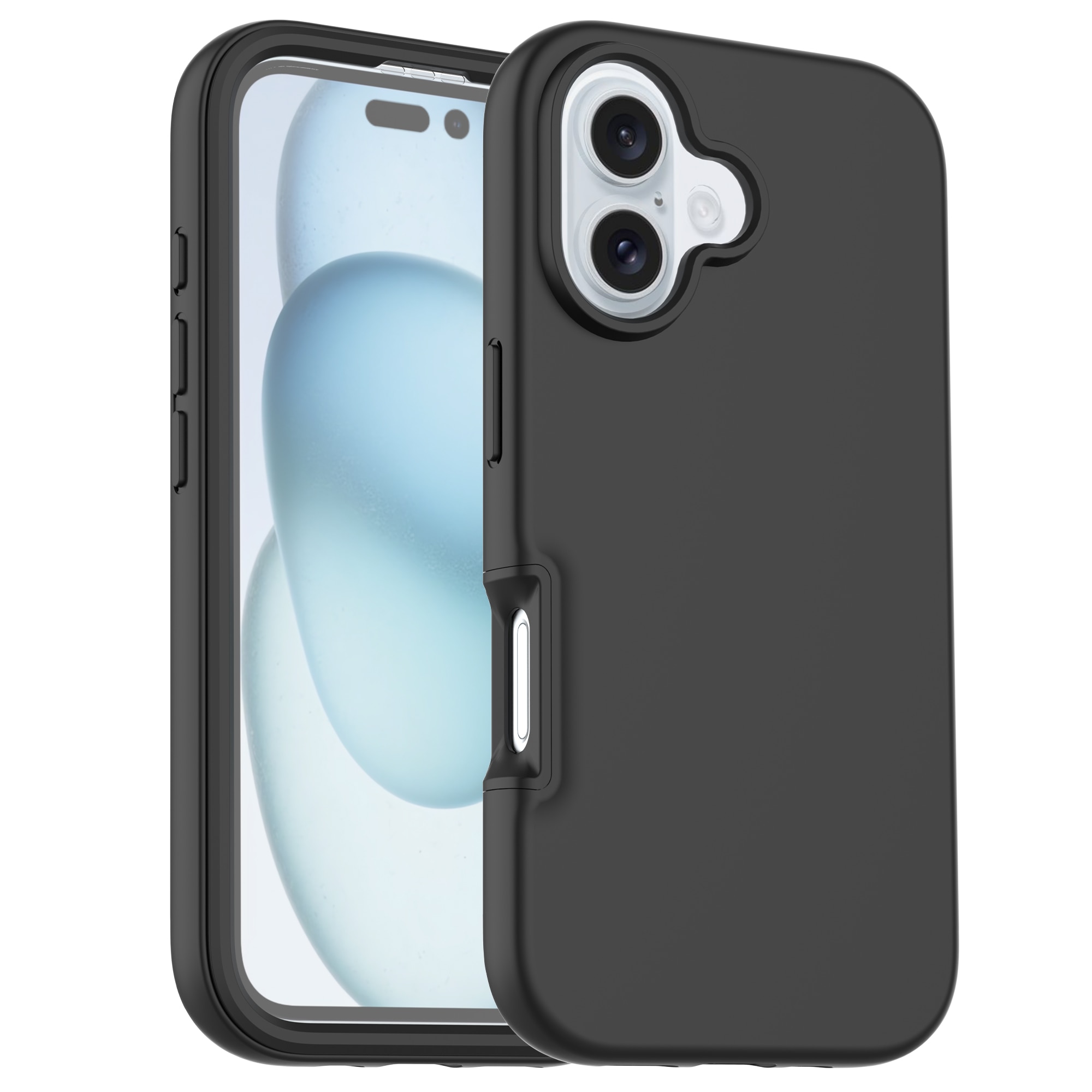 Funda Full Protection iPhone 16 negro