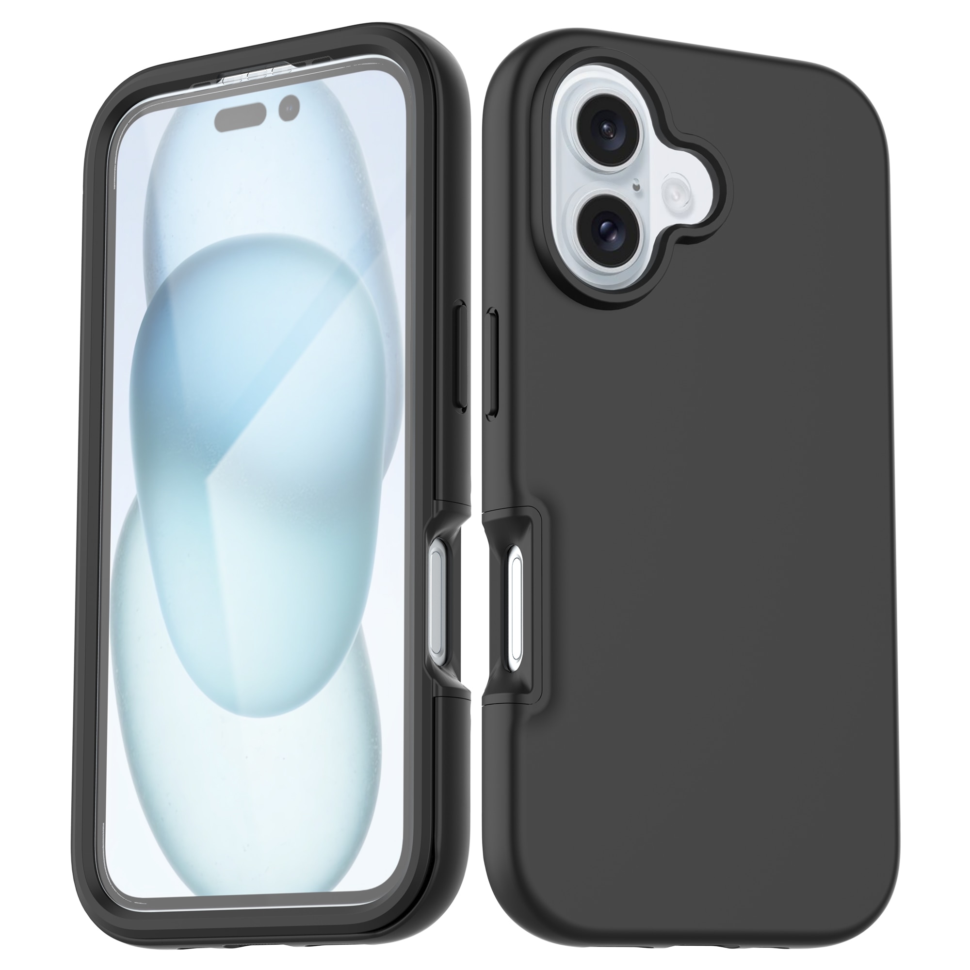 Funda Full Protection iPhone 16 negro