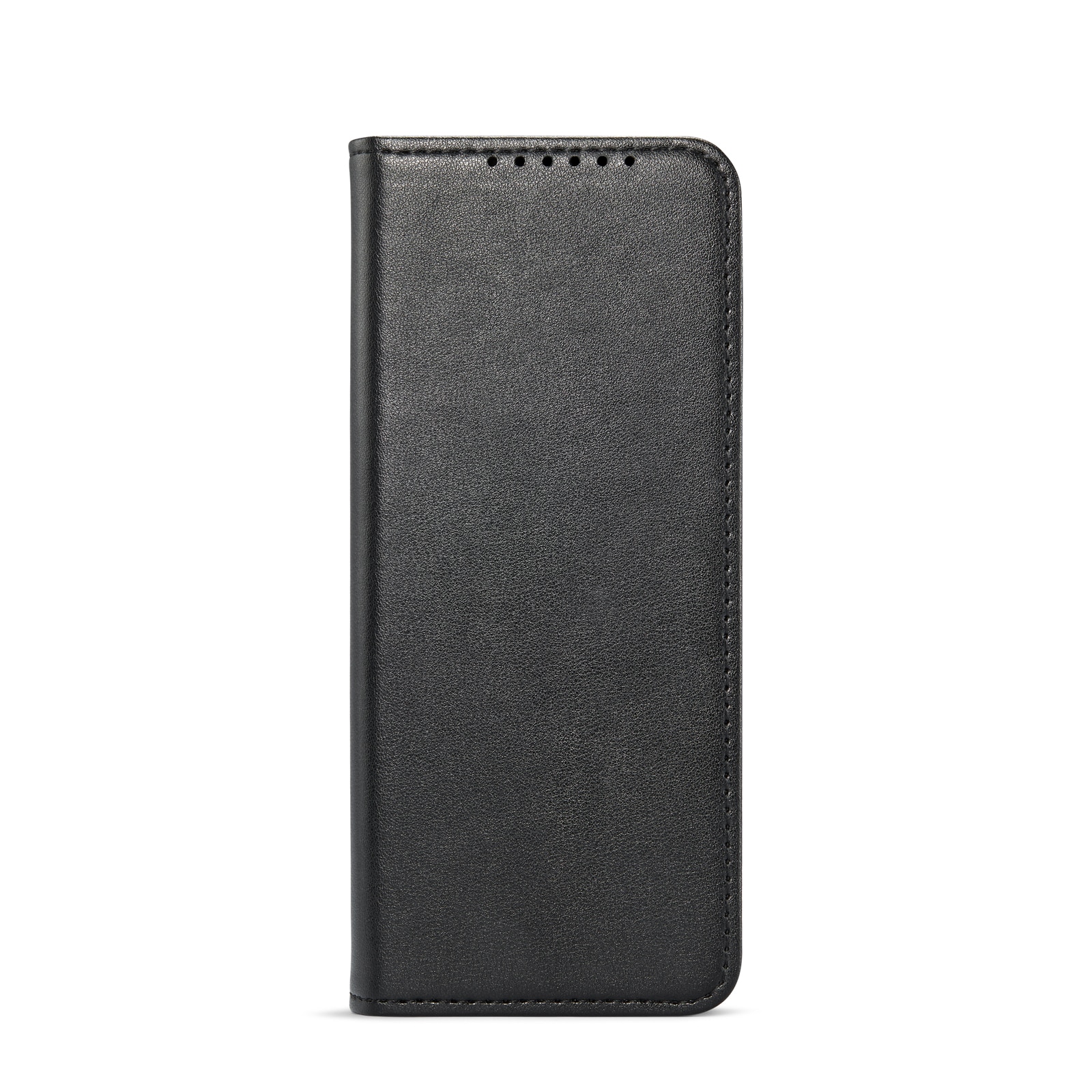 Funda de cuero genuino Samsung Galaxy Z Fold 6, negro