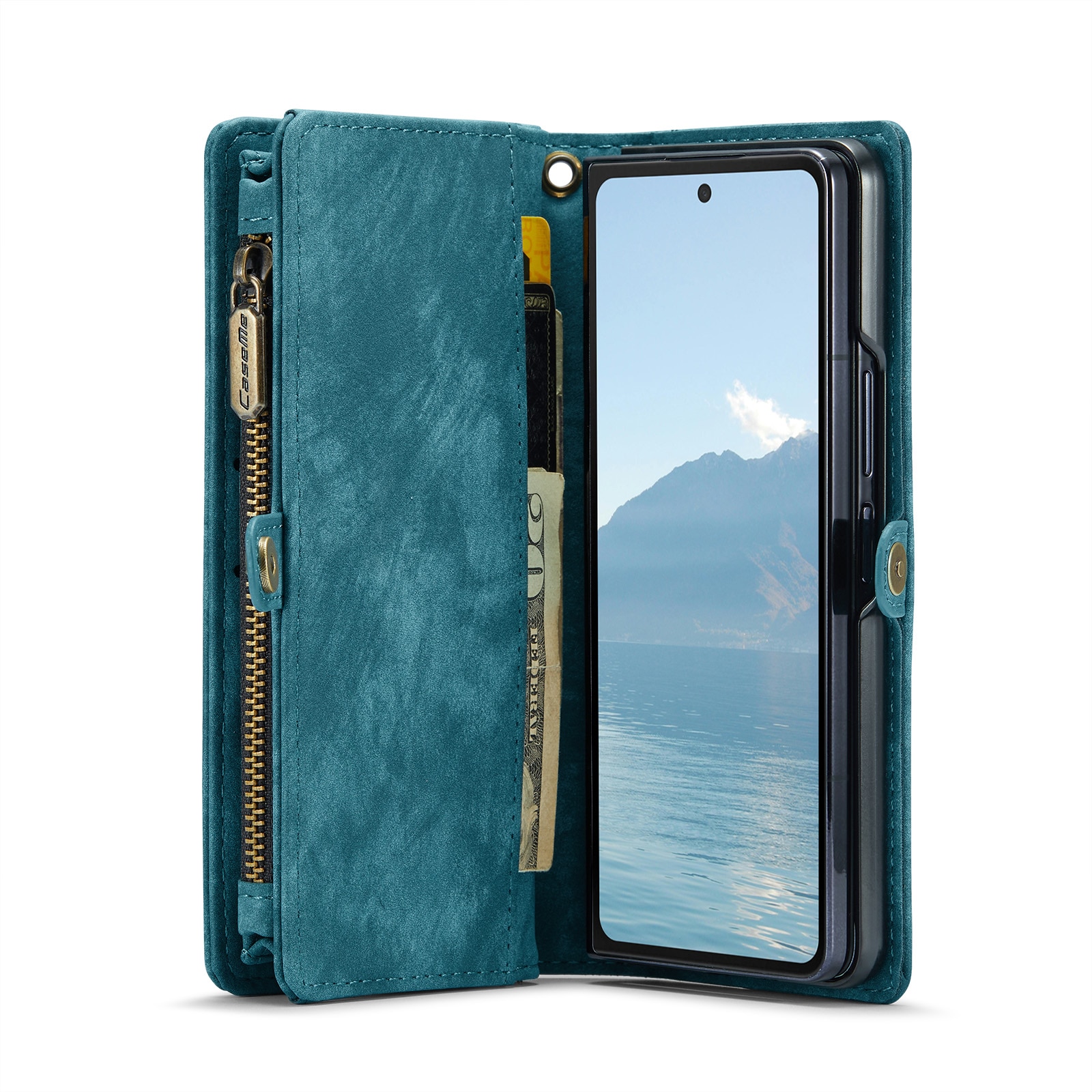 Cartera Multi-Slot Samsung Galaxy Z Fold 6 azul