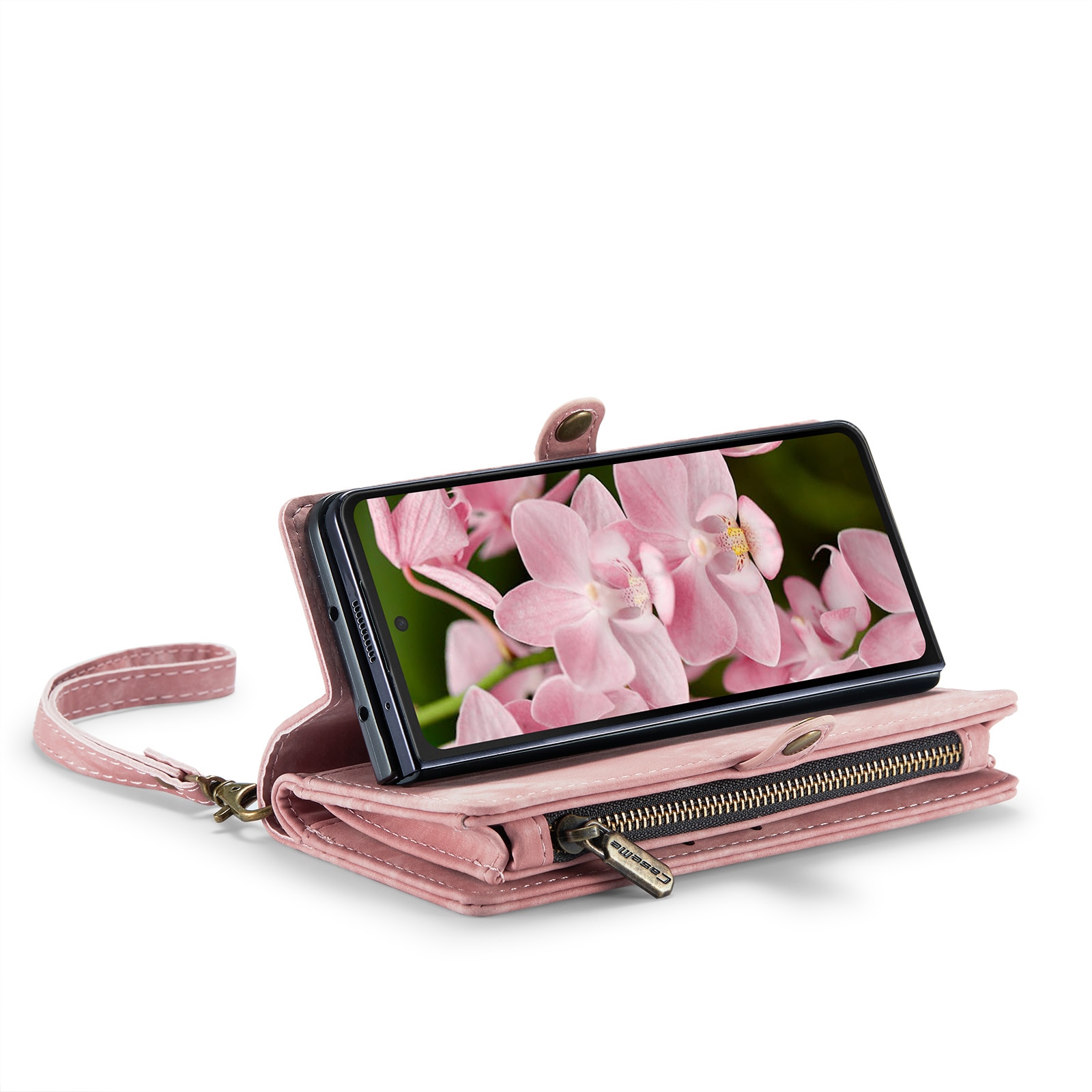 Cartera Multi-Slot Samsung Galaxy Z Fold 6 rosado