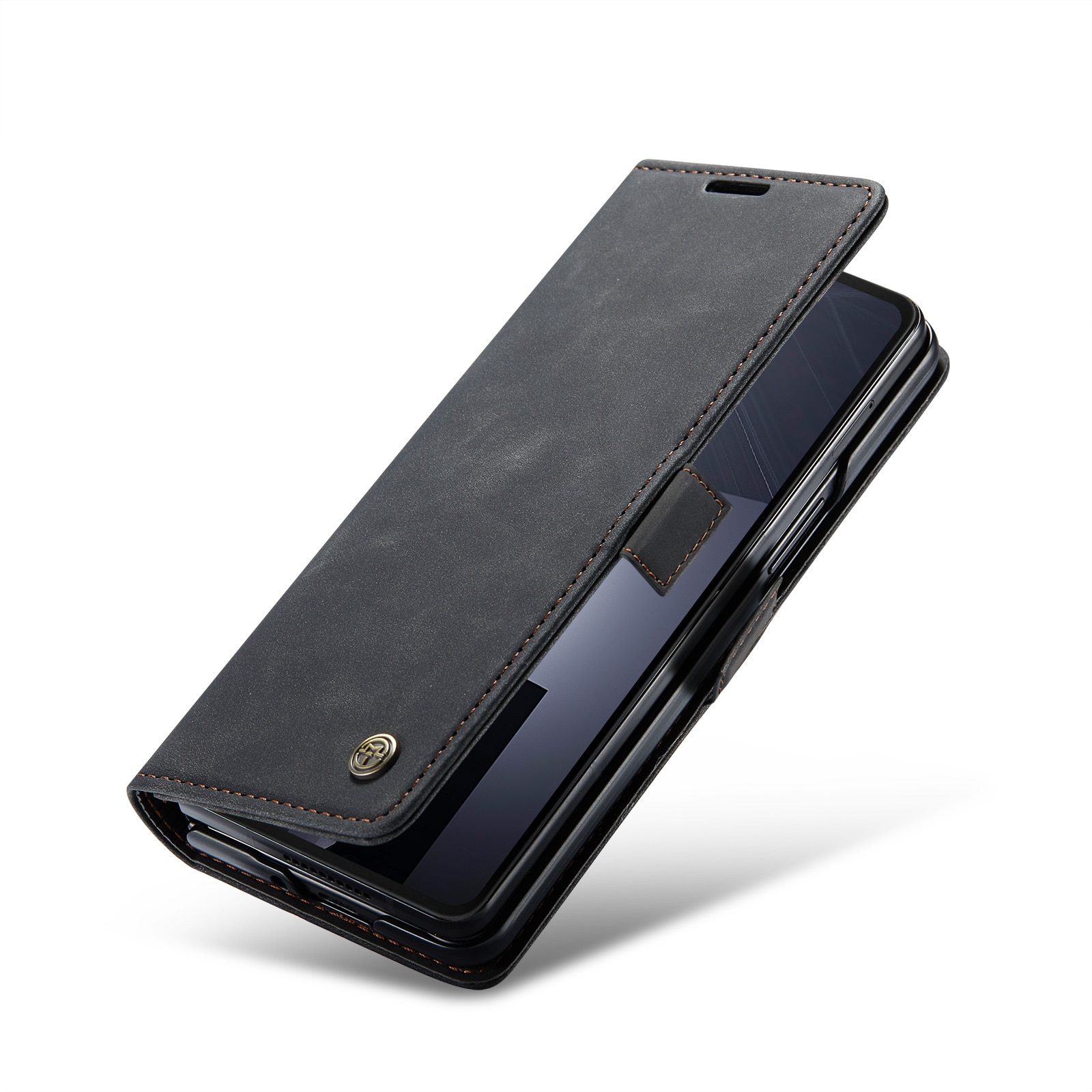 Funda delgada con solapa Samsung Galaxy Z Fold 6 negro