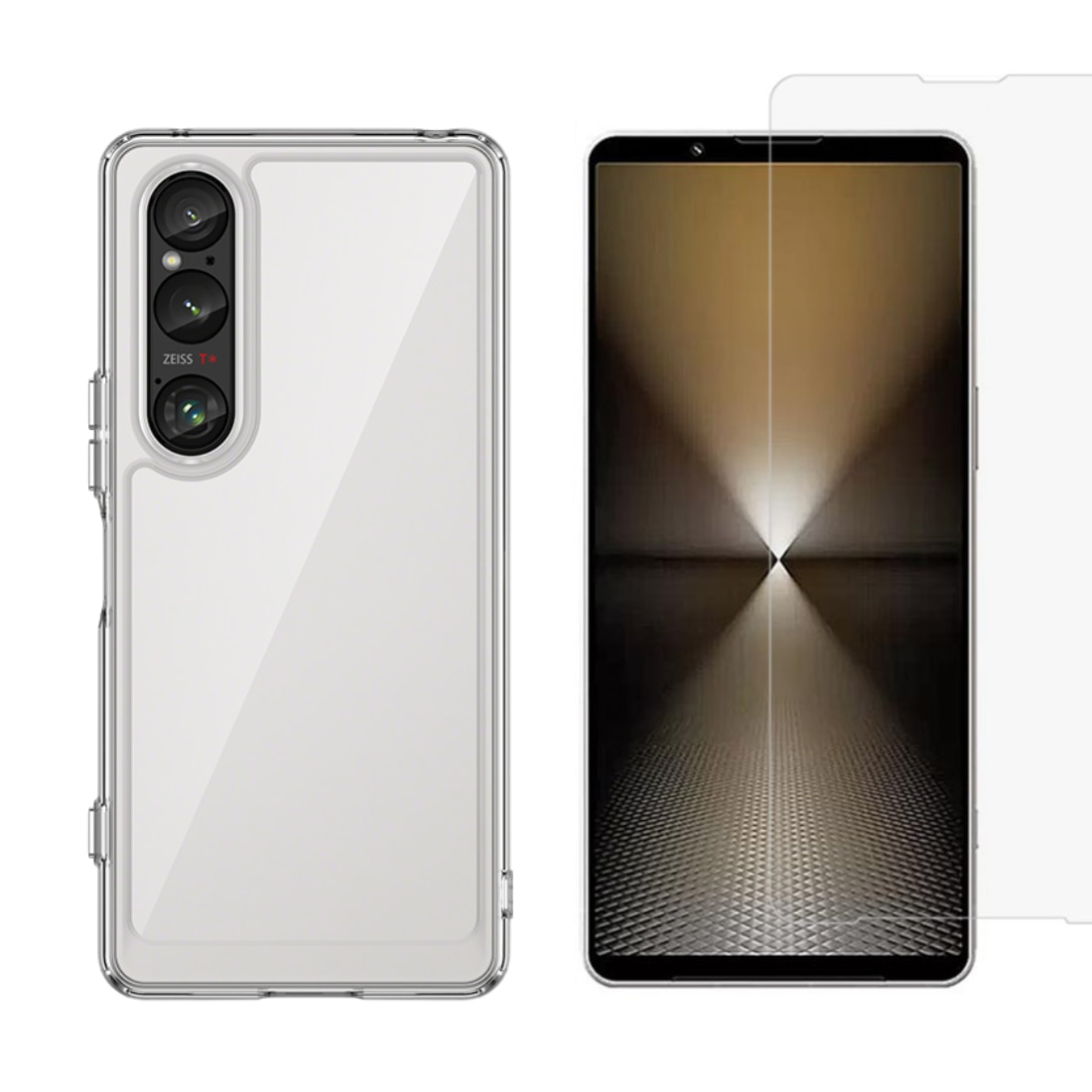 Kit para Sony Xperia 1 VI : Funda y protector de pantalla