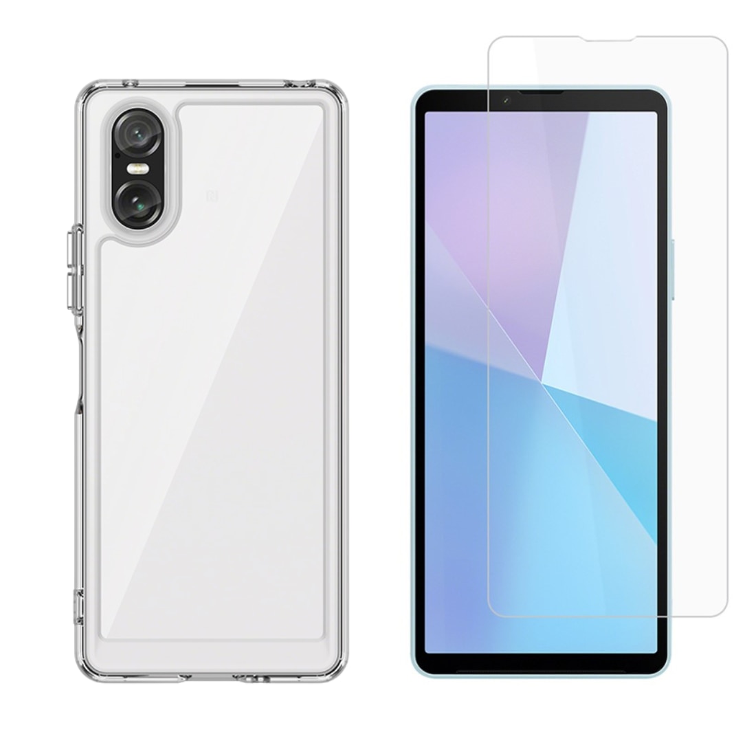 Kit para Sony Xperia 10 VI : Funda y protector de pantalla