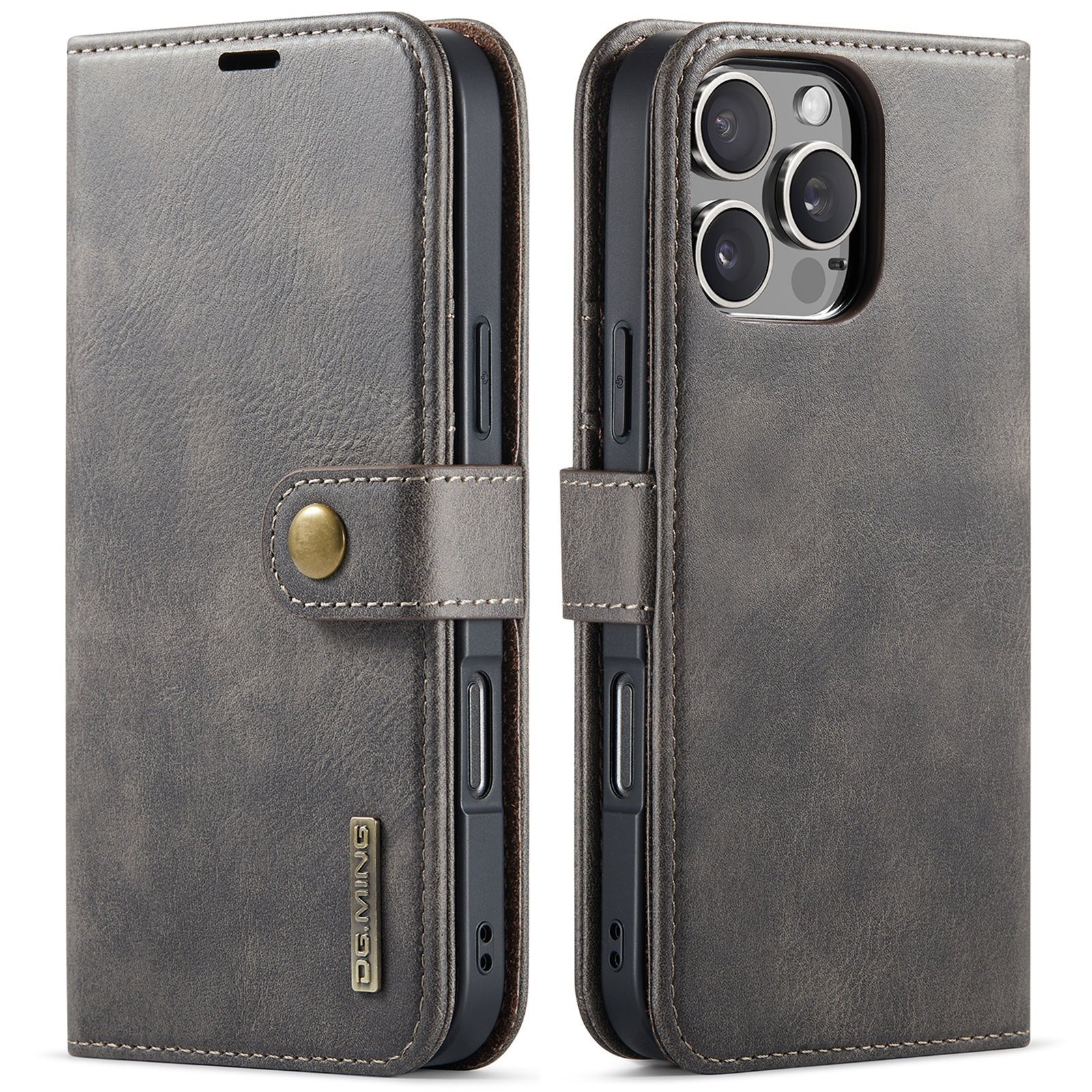 Cartera Magnet Wallet iPhone 16 Pro Brown