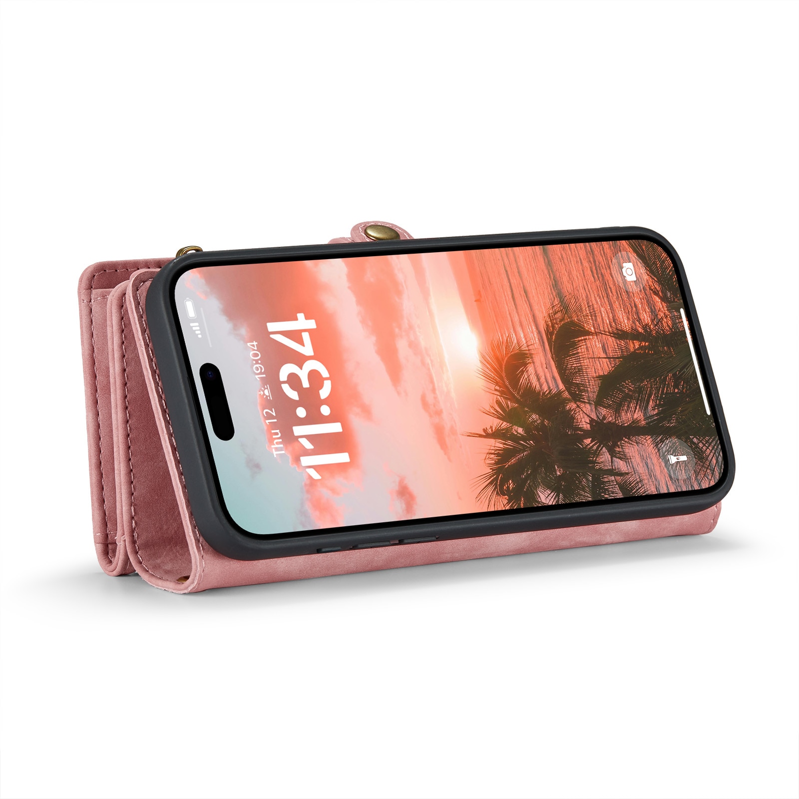 Cartera Multi-Slot iPhone 16 rosado