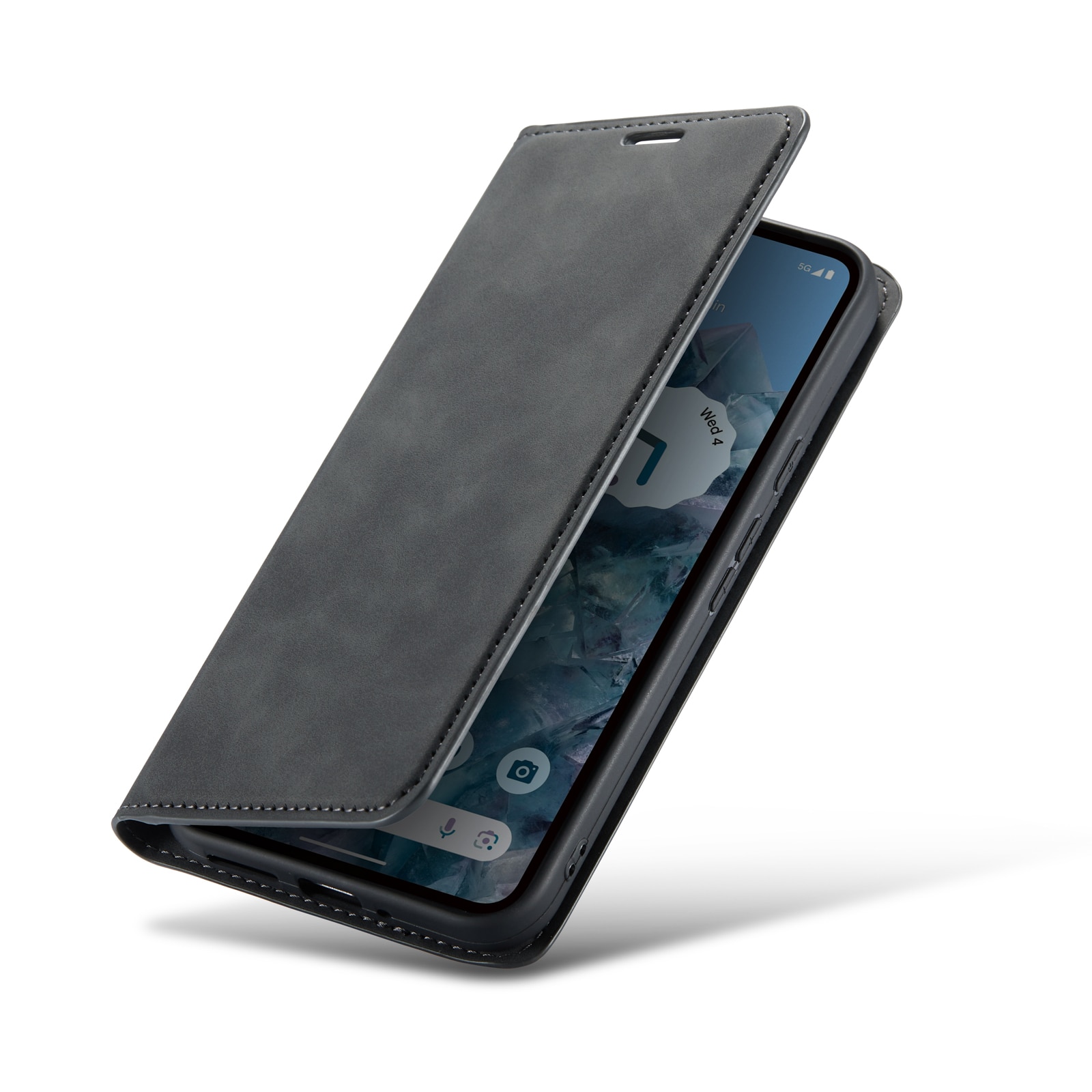 Funda delgada cartera Google Pixel 9 Pro XL negro