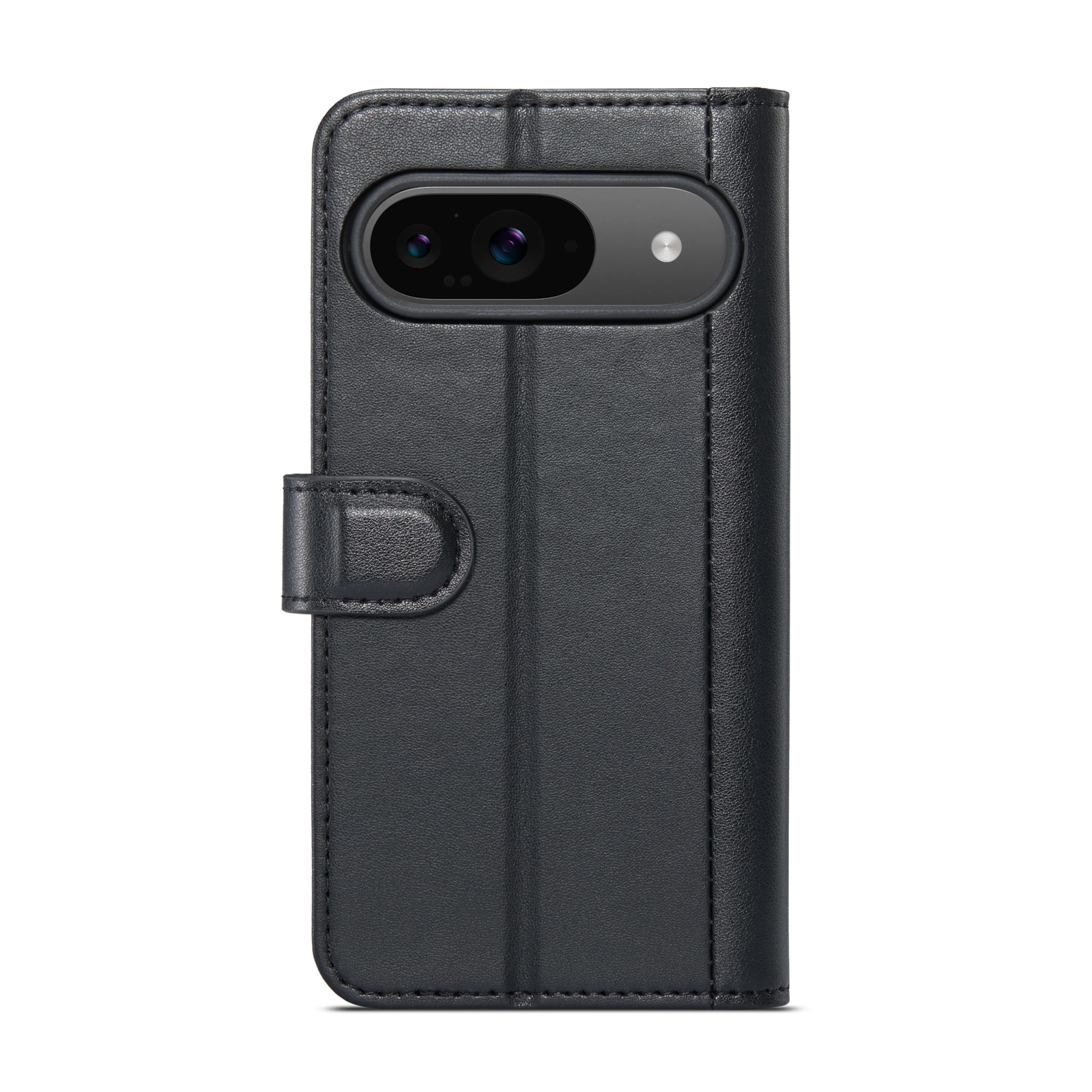 Funda de cuero genuino Google Pixel 9, negro